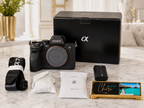 Sony Alpha a7 IV Mirrorless Camera Body Box Battery Strap 3000 Shutter A7M4 JDM